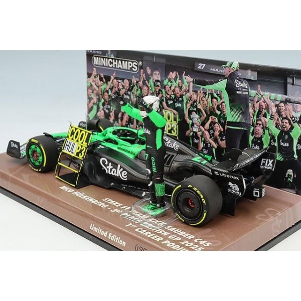ミニチャンプス 1/43 キック ザウバー F1 ニコ ヒュルケンベルグ ミニチャンプス 1/43 ザウバー F1 C45 イギリスGP 2025 #27 ニコ