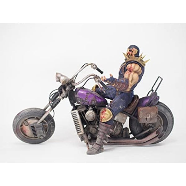 北斗の拳 北斗究極造形#2 ソフビ製 ジャギ&バイクセット 激闘版