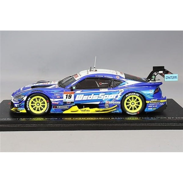 SGT156 1/43 WedsSport ADVAN GR Supra No.19 TGR TEAM WedsSport