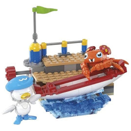 HRL52-9863 メガ ポケモン アドベンチャーワールド クワッスとボートでゆらゆら ~パラスと波止場のセット~