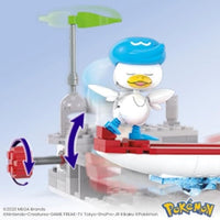 HRL52-9863 メガ ポケモン アドベンチャーワールド クワッスとボートでゆらゆら ~パラスと波止場のセット~