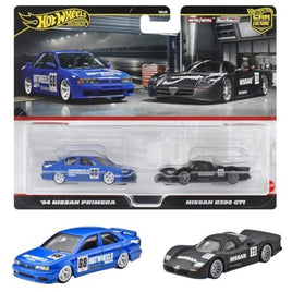 HRR74-9866 ホットウィール プレミアム 2パック 日産 R390 GT1/ '94 日産プリメーラ