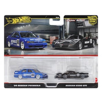 HRR74-9866 ホットウィール プレミアム 2パック 日産 R390 GT1/ '94 日産プリメーラ