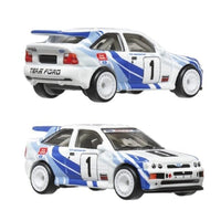 HRR73-9866 ホットウィール プレミアム 2パック  '93 フォード エスコート RS コスワース / '87 フォード シエラ コスワース