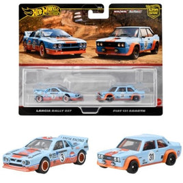 HRR81-9866 ホットウィール プレミアム 2パック ランチア ラリー 037/ フィアット 131 アバルト
