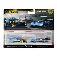 HRR83-9866 ホットウィール プレミアム 2パック フォルクスワーゲン ジェッタ MK3/ フォルクスワーゲン ID R