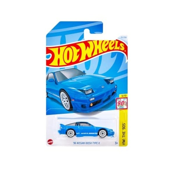 HXR16-9866 ホットウィール ベーシックカー '96 日産 180SX タイプX