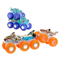 HYJ29-9864 ホットウィール モンスタートラック トランスポーターセット