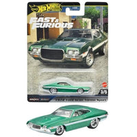 HYP72-9866 ホットウィール ワイルド・スピード - 1972 フォード グラン トリノ スポーツ