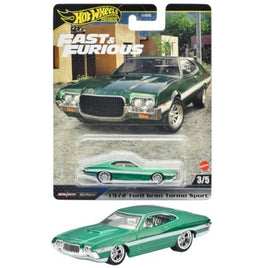 HYP72-9866 ホットウィール ワイルド・スピード - 1972 フォード グラン トリノ スポーツ