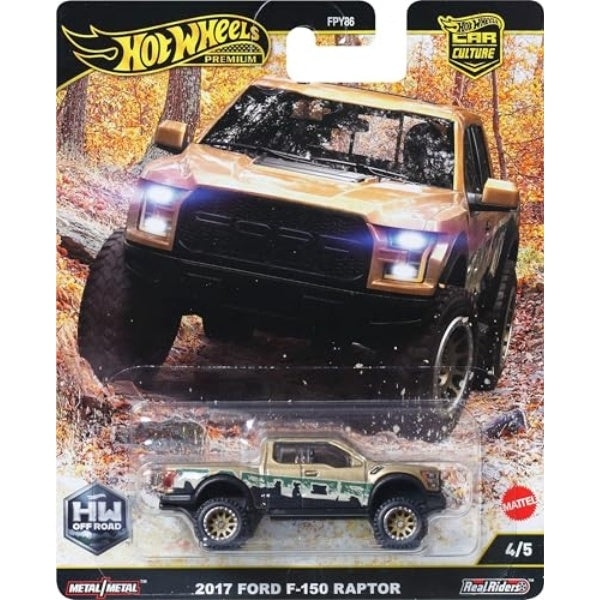 JBK70-9866 ホットウィール カーカルチャー 2017 フォード F-150 ラプター