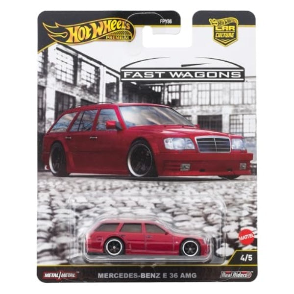 JBK69-9866 ホットウィール カーカルチャー ファスト・ワゴン メルセデス・ベンツ E 36 AMG