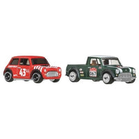 JBK97-9866 ホットウィール プレミアム 2パック  モーリス ミニ/'67 オースチン ミニ ピックアップ