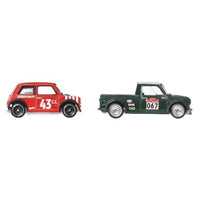 JBK97-9866 ホットウィール プレミアム 2パック  モーリス ミニ/'67 オースチン ミニ ピックアップ