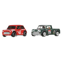 JBK97-9866 ホットウィール プレミアム 2パック  モーリス ミニ/'67 オースチン ミニ ピックアップ
