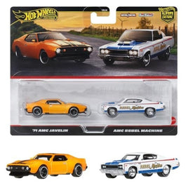JBL06-9866 ホットウィール プレミアム 2パック  '71 AMC ジャヴェリン/AMC レベル マシーン