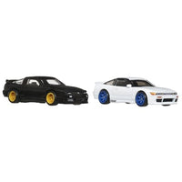 JBK96-9866 ホットウィール プレミアム 2パック  '96 日産 180SX タイプX/日産 シルエイティ