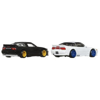 JBK96-9866 ホットウィール プレミアム 2パック  '96 日産 180SX タイプX/日産 シルエイティ