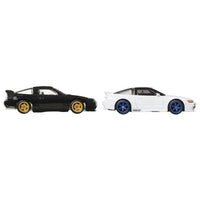 JBK96-9866 ホットウィール プレミアム 2パック  '96 日産 180SX タイプX/日産 シルエイティ
