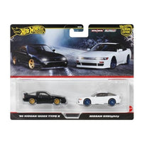 JBK96-9866 ホットウィール プレミアム 2パック  '96 日産 180SX タイプX/日産 シルエイティ