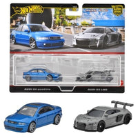JDY82-9866 ホットウィール プレミアム 2パック アウディ S4 クワトロ/ アウディ R8 LMS