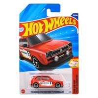 JFN84-9866 ホットウィール ベーシックカー '73 ホンダ シビック カスタム