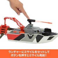 JGG61-9864 ジュラシック・ワールド/マッチボックス モササウルスを運べ!水陸両用レスキューシップ