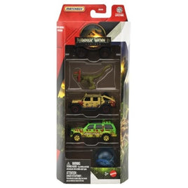 JGL60-986A マッチボックス ジュラシック・ワールド 5パック アソート (入数:12) 2025年06月発売