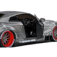 S1805810 SOLIDO 1/18 日産 GT-R (R35) LB☆WORKS カタログデザイン 2020 (グレー)