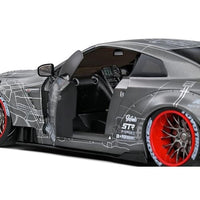 S1805810 SOLIDO 1/18 日産 GT-R (R35) LB☆WORKS カタログデザイン 2020 (グレー)