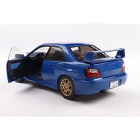 S1812301 ソリド 1/18 スバル インプレッサ WRX STI 2003 (ブルー)