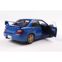 S1812301 ソリド 1/18 スバル インプレッサ WRX STI 2003 (ブルー)