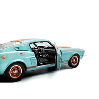 S1802911 SOLIDO 1/18 シェルビー GT500 レーシング トリビュート 1967 (ライトブルー/オレンジ)