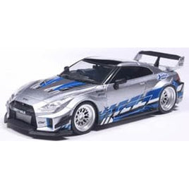 S4311211 SOLIDO 1/43 日産 GT-R (R35) リバティウォーク シルエット 2020 (シルバー/ブルー)