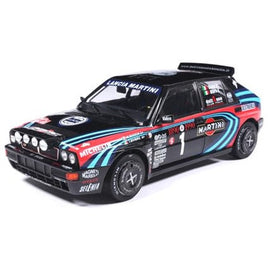 S1807809 SOLIDO 1/18 ランチア デルタ HF インテグラーレ トリビュート ミキ・ビアジオン ラリー モンテカルロ 1990 (ブラック)