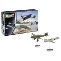 03770 ドイツレベル 1/144 メッサーシュミット Bf109E & ユンカース Ju87B スツーカ