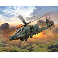 04985 レベル 1/100 AH-64A アパッチ