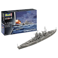 05181 ドイツレベル 1/1200 ドイツ巡洋戦艦 グナイゼナウ