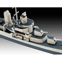 05644 ドイツレベル 1/700 U.S.S. フレッチャー&U.S.S. インディアナポリス 駆逐2艦ギフトセット