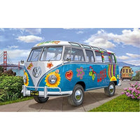 07050 ドイツレベル 1/24 VW T1 サンバ バス「フラワーパワー」