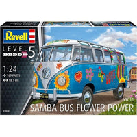 07050 ドイツレベル 1/24 VW T1 サンバ バス「フラワーパワー」