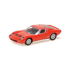 870103020 ミニチャンプス 1/87 ランボルギーニ ミウラ 1966 レッド