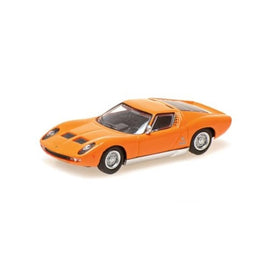 870103021 ミニチャンプス 1/87 ランボルギーニ ミウラ 1966 オレンジ