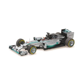 436140044 MINICHAMPS 1/43 メルセデス AMG ペトロナス F1 チーム W05 ルイス・ハミルトン 2014 ワールドチャンピオン