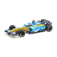 117051005 ミニチャンプス 1/18 ルノー F1 チーム R25 フェルナンド・アロンソ フランスGP 2005 ウィナー