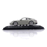 410069600 ミニチャンプス 1/43 ポルシェ 911 (992) GT3 ツーリング 2021 チョーク/シルバーホイール