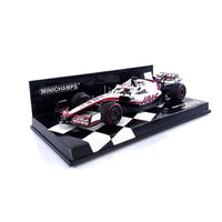 417220120 ミニチャンプス 1/43 ハース F1 チーム VF-22 ケビン・マグヌッセン バーレーンGP 2022