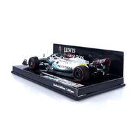 417220144 ミニチャンプス 1/43 #メルセデス AMG ペトロナス F1チーム W13 E パフォーマンス ルイス・ハミルトン バーレーンGP 2022