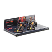 472224111 ミニチャンプス 1/43 オラクル レッド ブル レーシング RB18 エミリア ロマーニャGP 2022 フェルスタッペン/ペレス 1-2 フィニッシュ 2台セット
