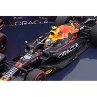 472224111 ミニチャンプス 1/43 オラクル レッド ブル レーシング RB18 エミリア ロマーニャGP 2022 フェルスタッペン/ペレス 1-2 フィニッシュ 2台セット